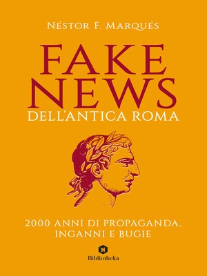 cover image of Fake news dell'antica Roma
